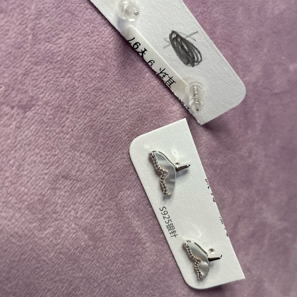 Mermaid earrings